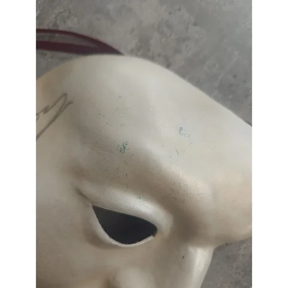 Vintage Broadway Phantom Of The Opera Mask 1988 SIGNED Franc D'Ambrosio W/ Box - Picture 6 of 12